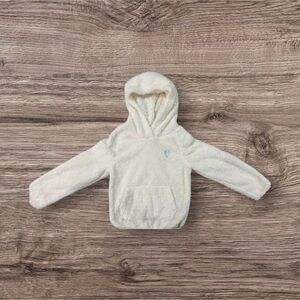 HURLEY Girls Soft and Comfy Hoody Beige Size 8-10 Years